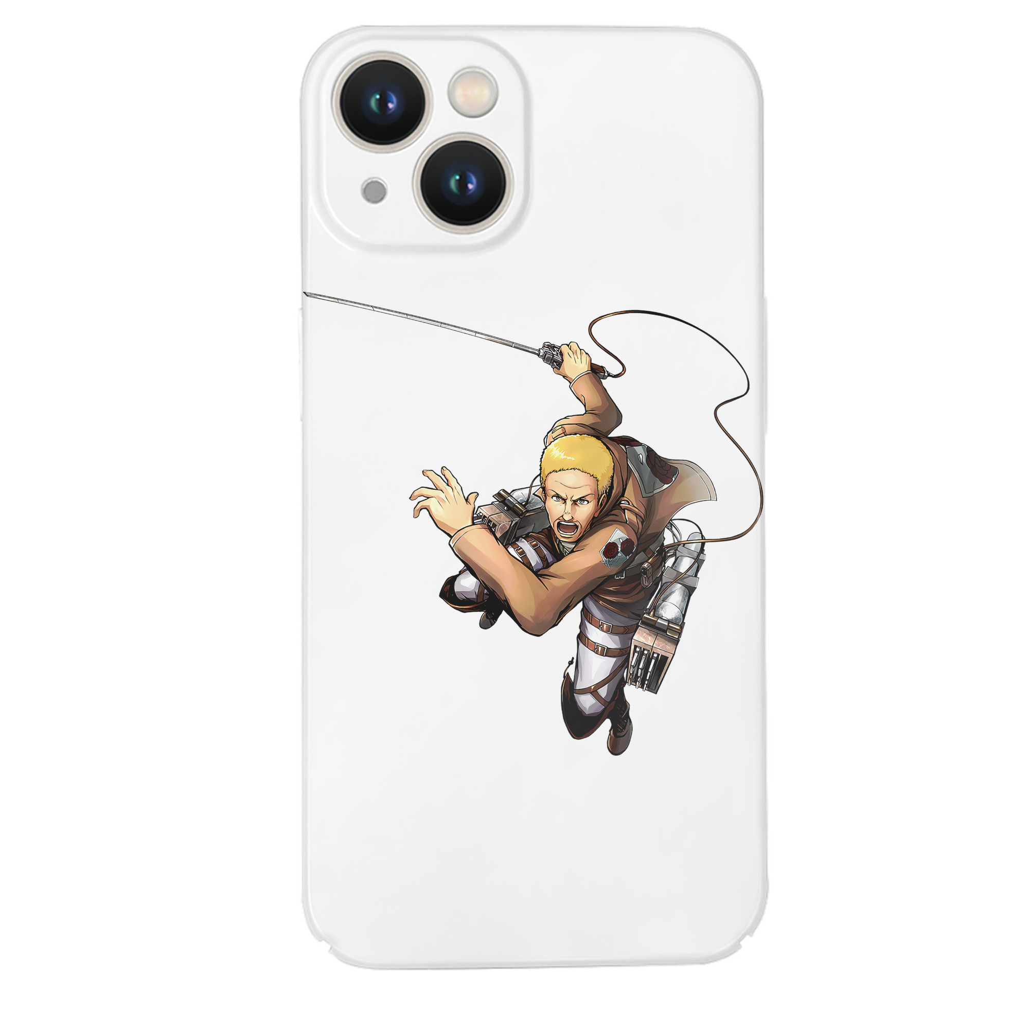 （画像用） 進撃の巨人 ハンネス Attack on Titan Hannes 【iPhone 14シリーズ対応】ハードケース